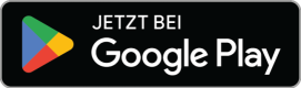 Button für den Download der App auf Google Play mit dem Text "Jetzt bei Google Play".